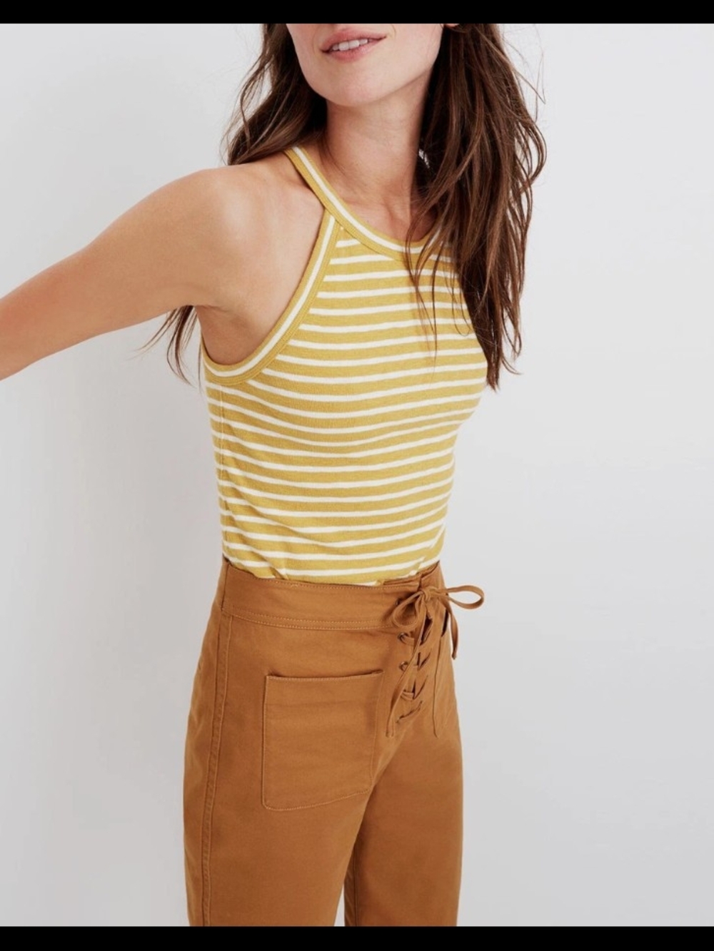 Madewell Time Off Stripped Tank Top